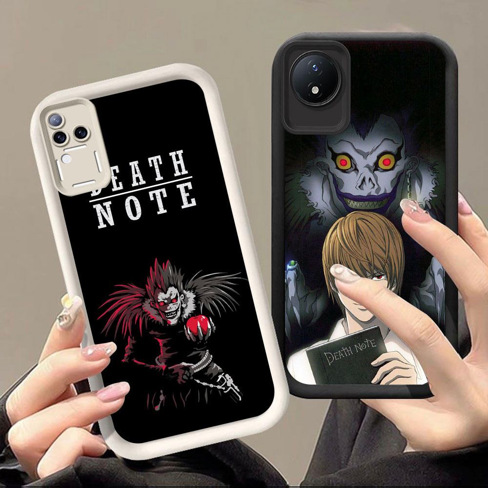 DF-72 Death Note หรูหราปลอกอ่อนสําหรับ VIVO Y02 Y02a Y02t V30 Y29 V30E V50 Pro