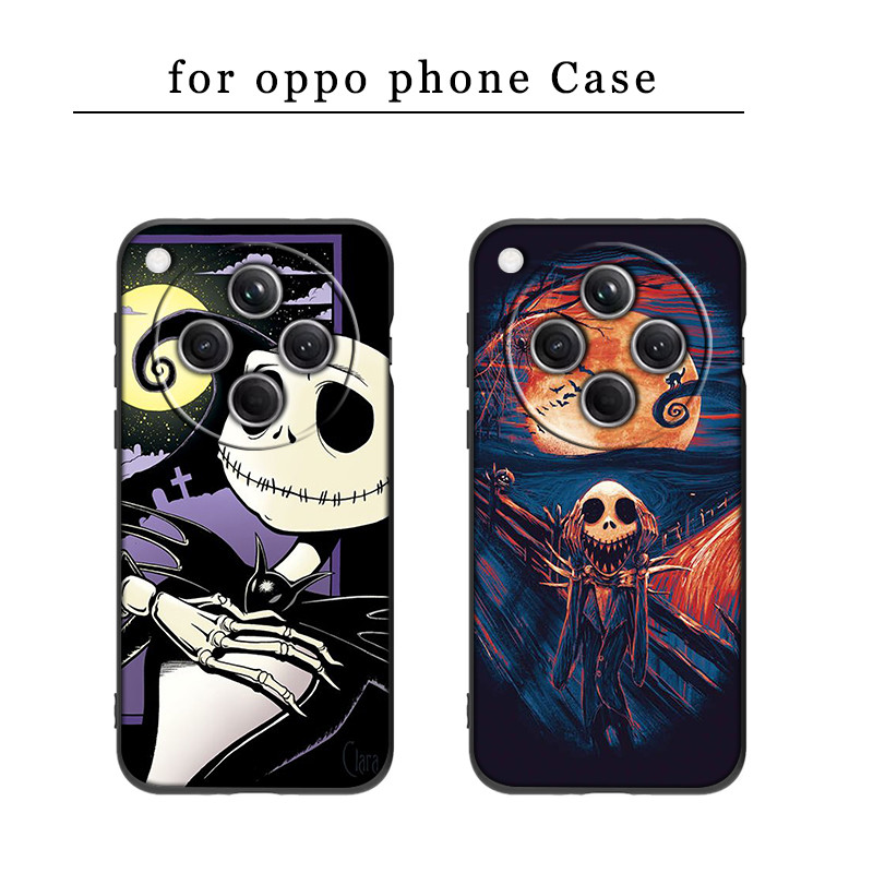 CU109 Jack Skellington OPPO Find X3 Neo Pro F11 A9 2019 R9 F1 Plus Reno 5 6 Lite Pro Plus 2Z 2F 3 5K