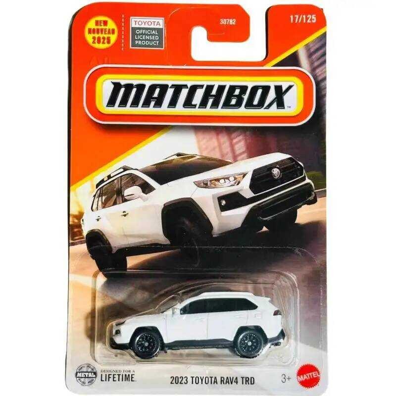 Genuine Matchbox Car 1/64 Diecast Nouveau 2023 Toyota Rav4 Trd Simulated Model Car Toys Boys Collec