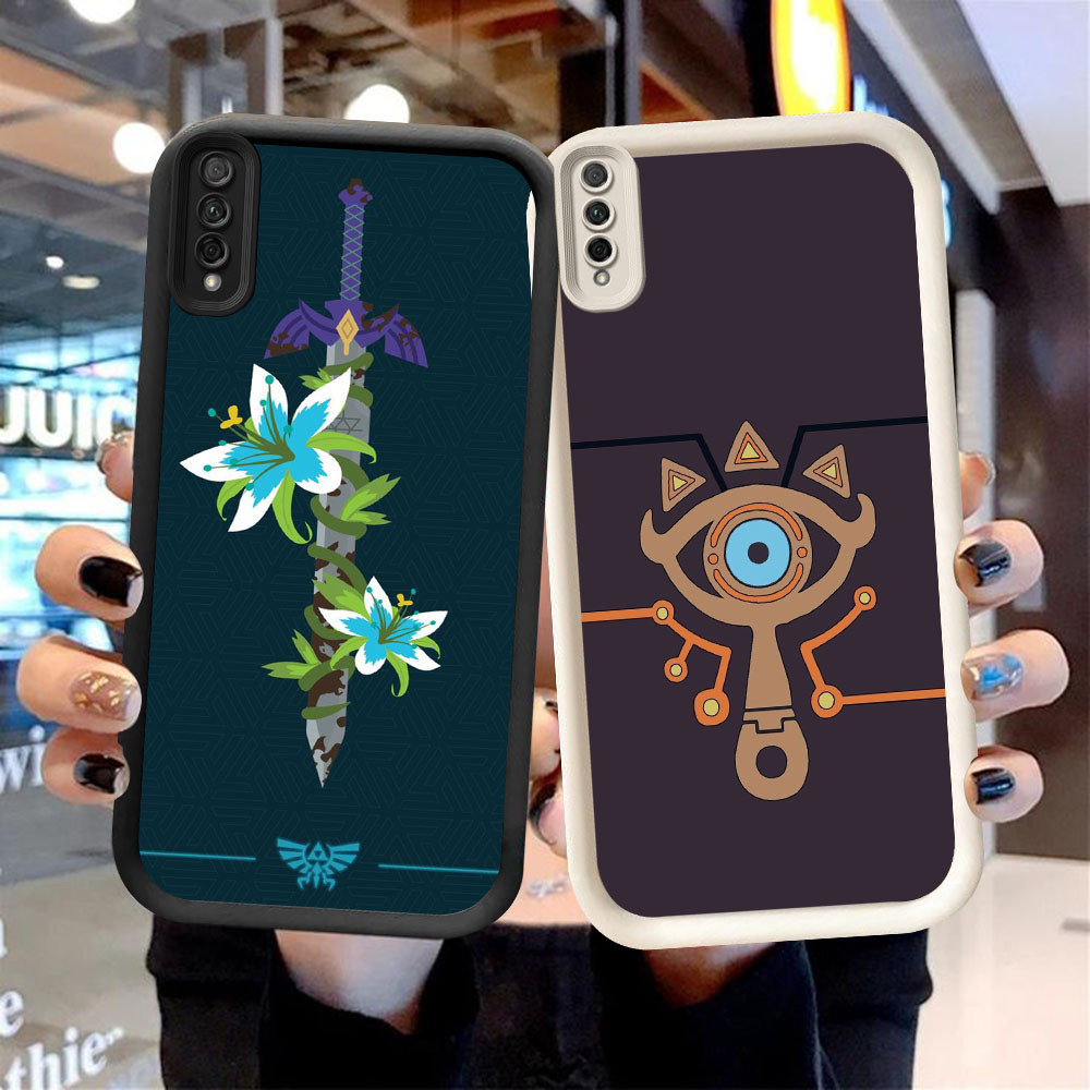 MK-81 Legend of Zelda ปลอกซิลิโคนอ่อนนุ่มสําหรับ Samsung A50 A50s M02 A30s A7 A02 A03 Core