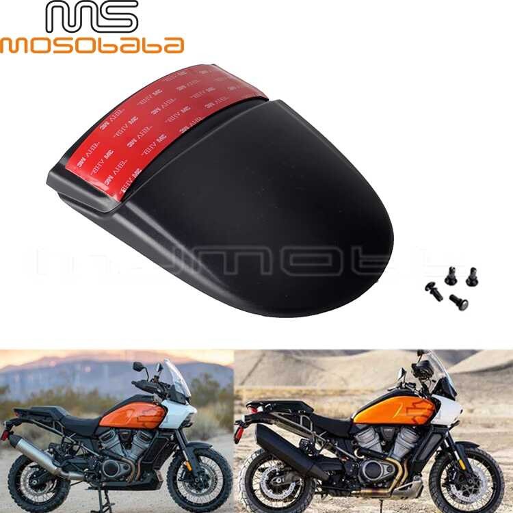 เหมาะสําหรับ Harley Panmei 1250 S RA1250 RA1250S รถจักรยานยนต์ดัดแปลง ABS สีดําบังโคลนหน้า