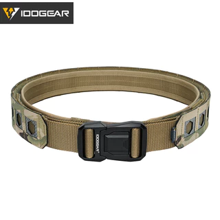 IDOGEAR 2 "เข็มขัดทางยุทธศาสตร์ MOLLE Tegris คณะกรรมการพลาสติก 1000D เข็มขัดไนลอนแข็งน้ำหนักเบา 3441