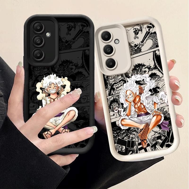 SAMSUNG O-One Piece-Luffysเคสโทรศัพท์สําหรับSamsung Galaxy A13 A52 A12 A14 A15 A22 A32 A33 A34 A23 A
