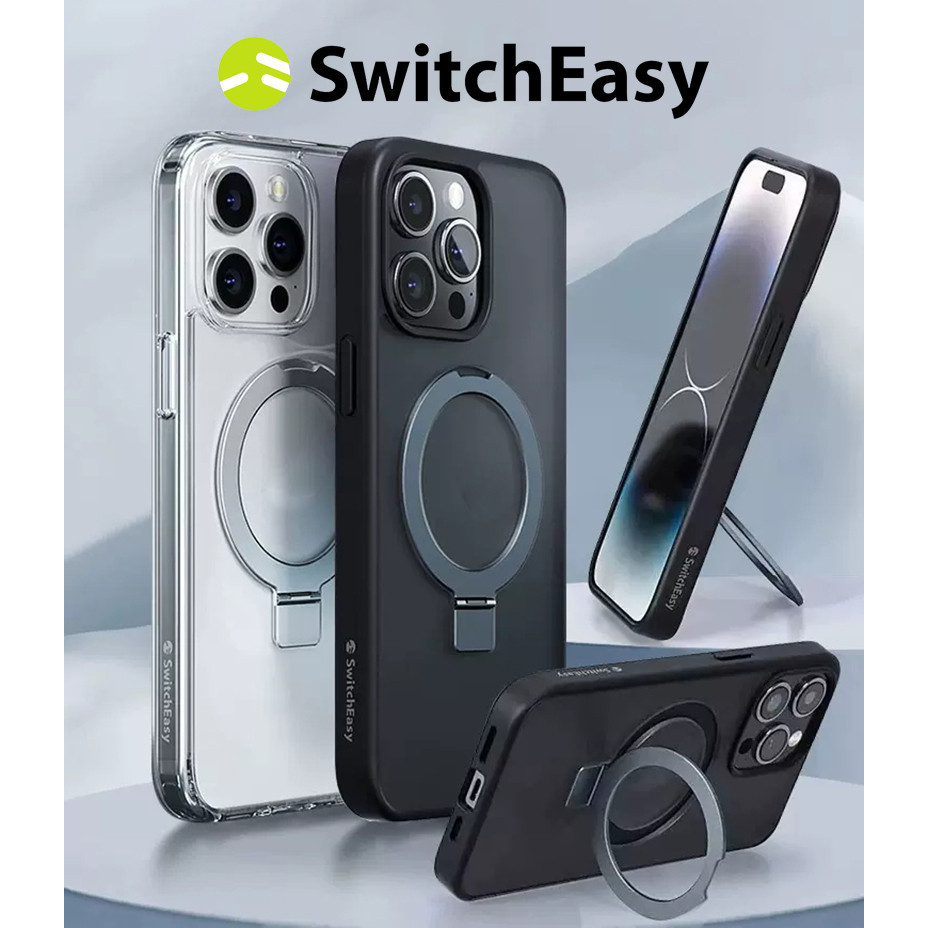 SwitchEasy MagStand M StandGuard เคสป้องกันสำหรับ iPhone 15, iPhone 15 Pro 6.1", iPhone 15 Plus, iP