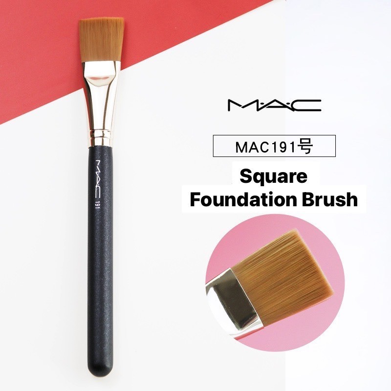 M.A.C แท้/พร้อมส่ง แปรงแต่งหน้า MAC191 Square Foundation Brush