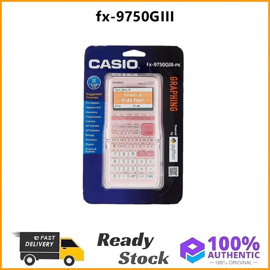 เครื่องคิดเลข Casio FX-9750GIII-PK USB