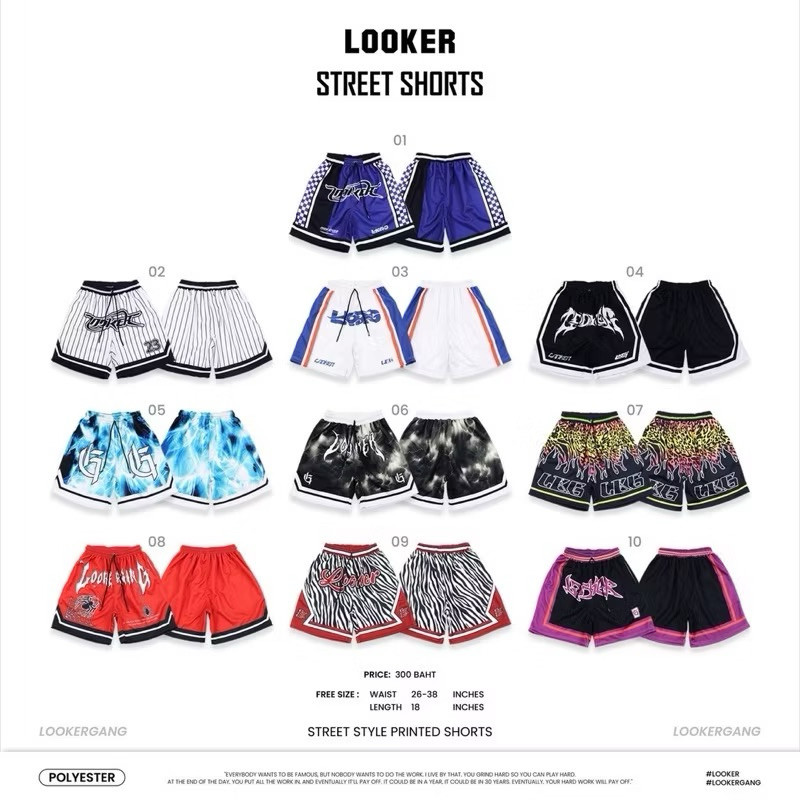 LOOKER - STREET SHORTS
