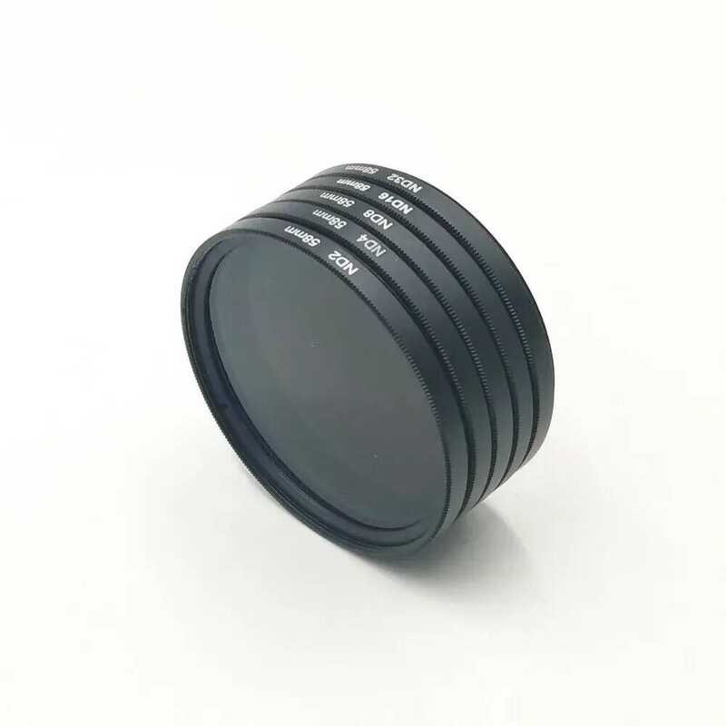 ▥ 37 มม.~ 82 มม.Nd16 Nd32 Neutral Density เลนส์กรองสําหรับเลนส์กล้องสําหรับ Canon Sony