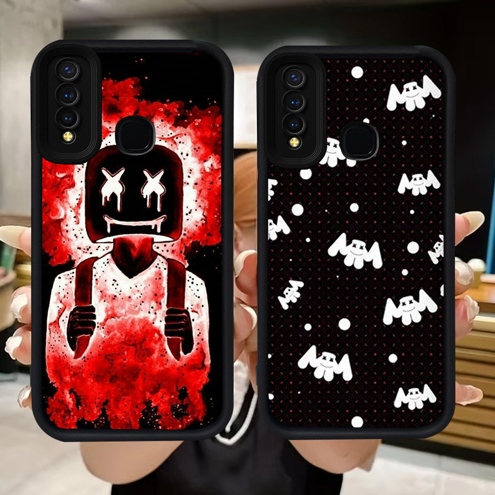 Q2 Soft Marshmallow Casing สําหรับ VIVO Y30 Y50 Y19 V9 Y95 Y93 Y12 Y91 Y30i Y15 Y17 Z1 Pro Y91C