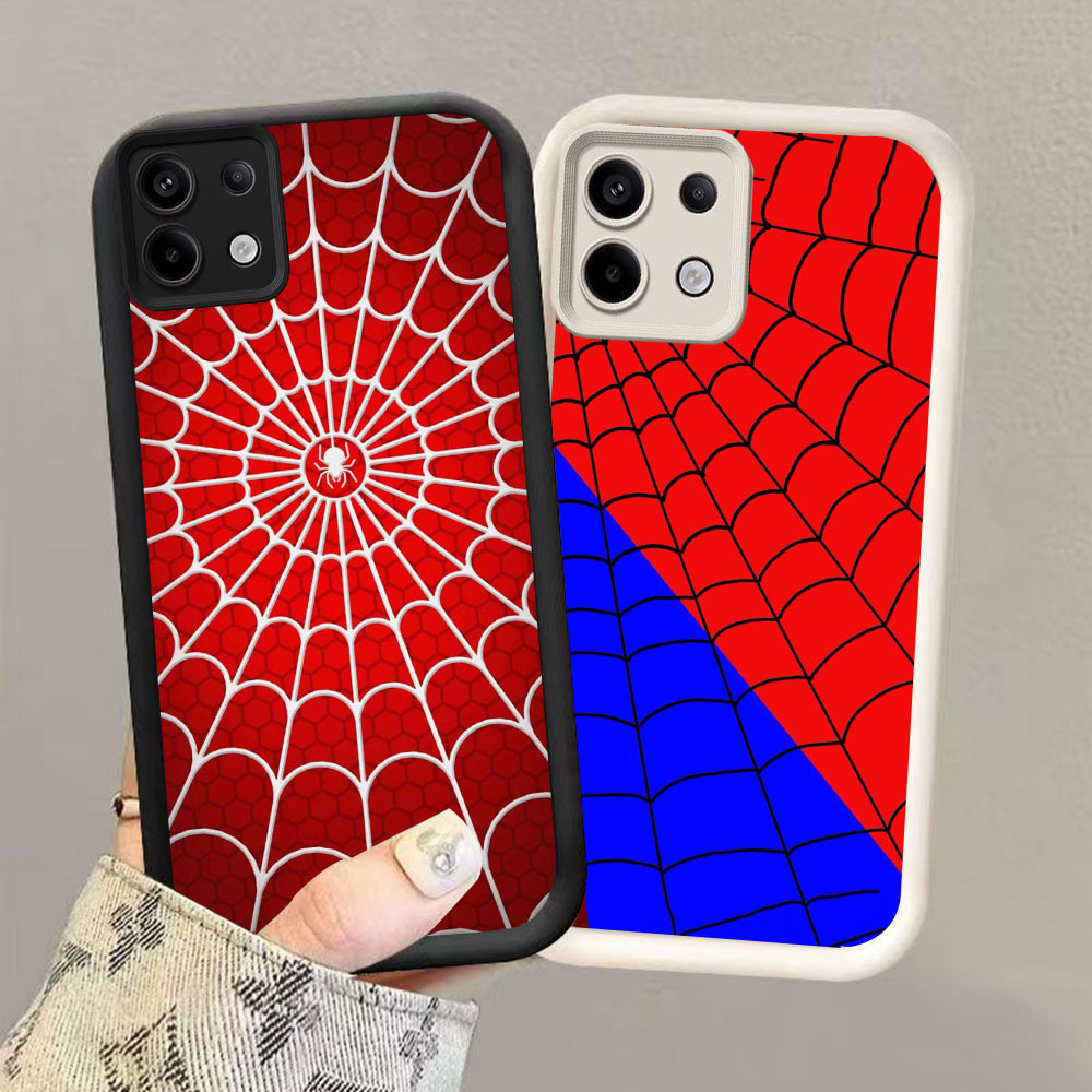 YZ-177 Spiderman spider web ปลอกกันกระแทกสําหรับ Infinix Tecno ITEL สมาร์ท POP Spark Pova GT GO A80 