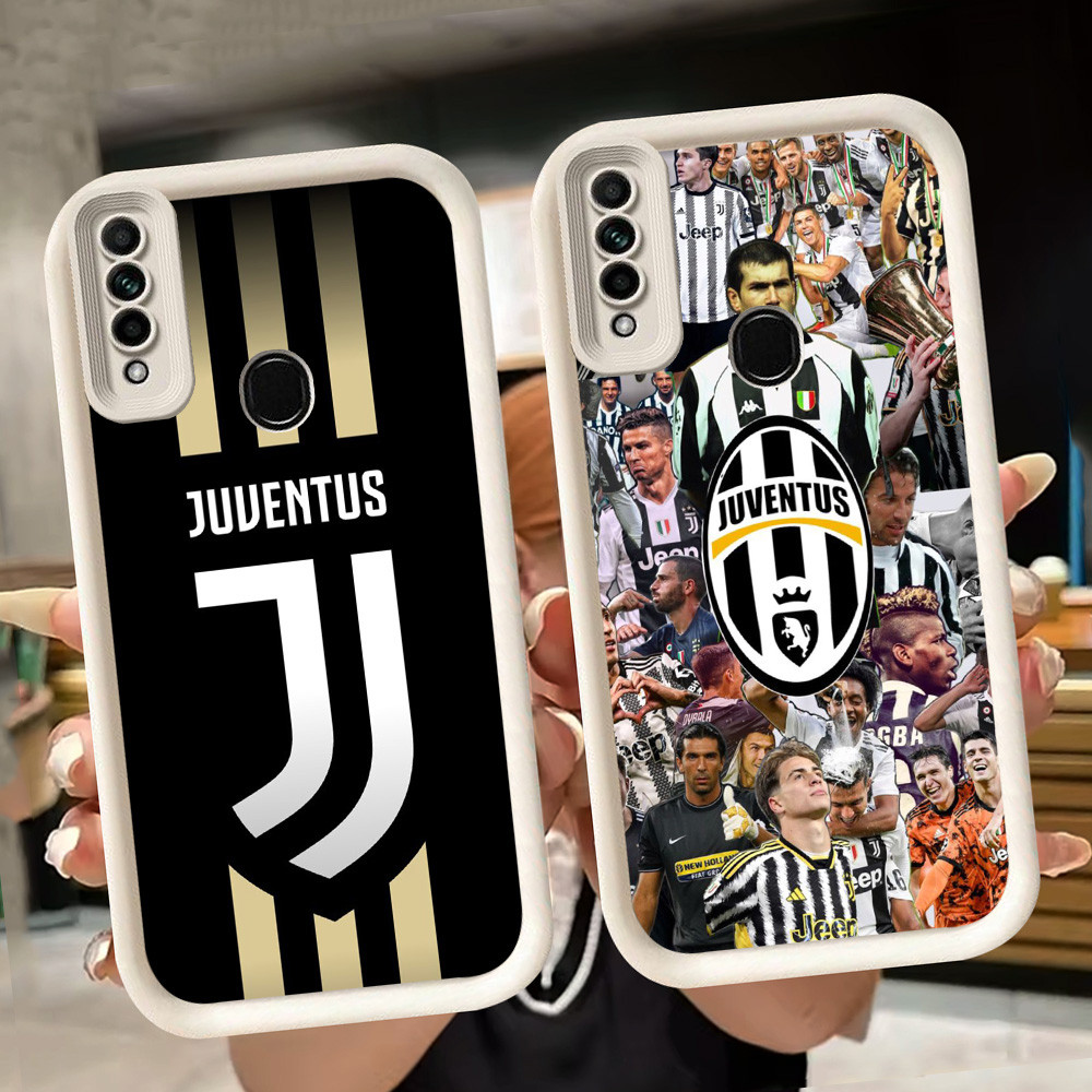ปลอกอ่อนสําหรับ OPPO A91 A53 A31 A53S A33 F15 Reno 3 สีขาว Q127 J-Juventus