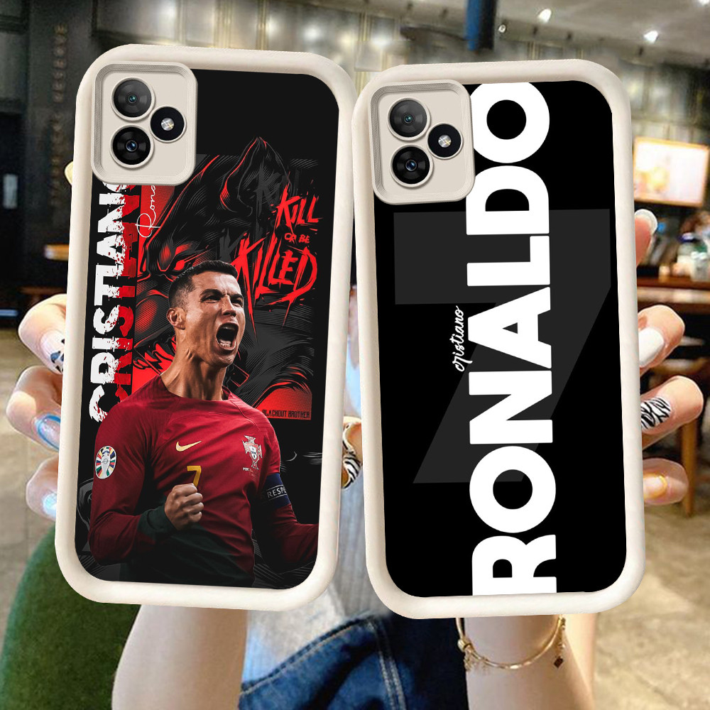 NA-22 Cristiano Ronaldo กันกระแทกสําหรับ Realme C53 C63 C61 C51 GT SE NEO6 6 หมายเหตุ 50 60 Narzo N6