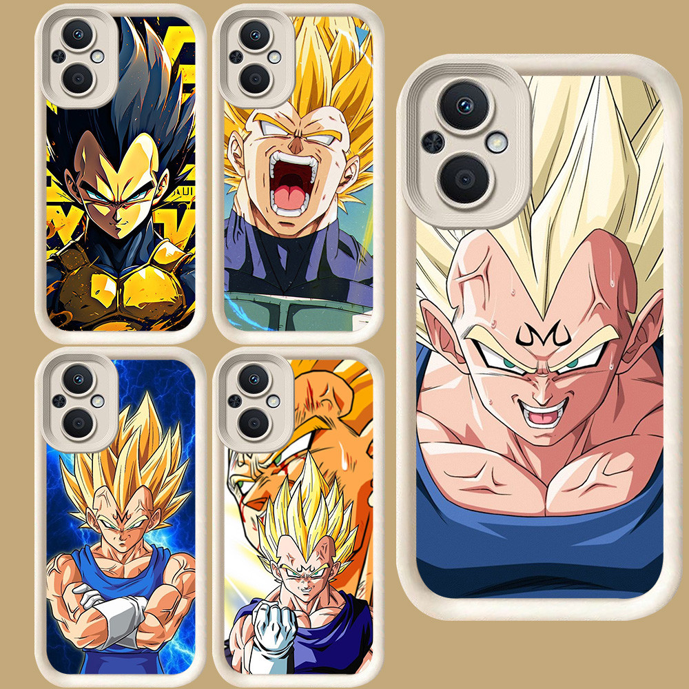 R66 Vegeta Super Saiyan ปลอกสําหรับ OPPO Reno 7 8Z 7Z 8 ค้นหา X5 Lite 5G สีขาว