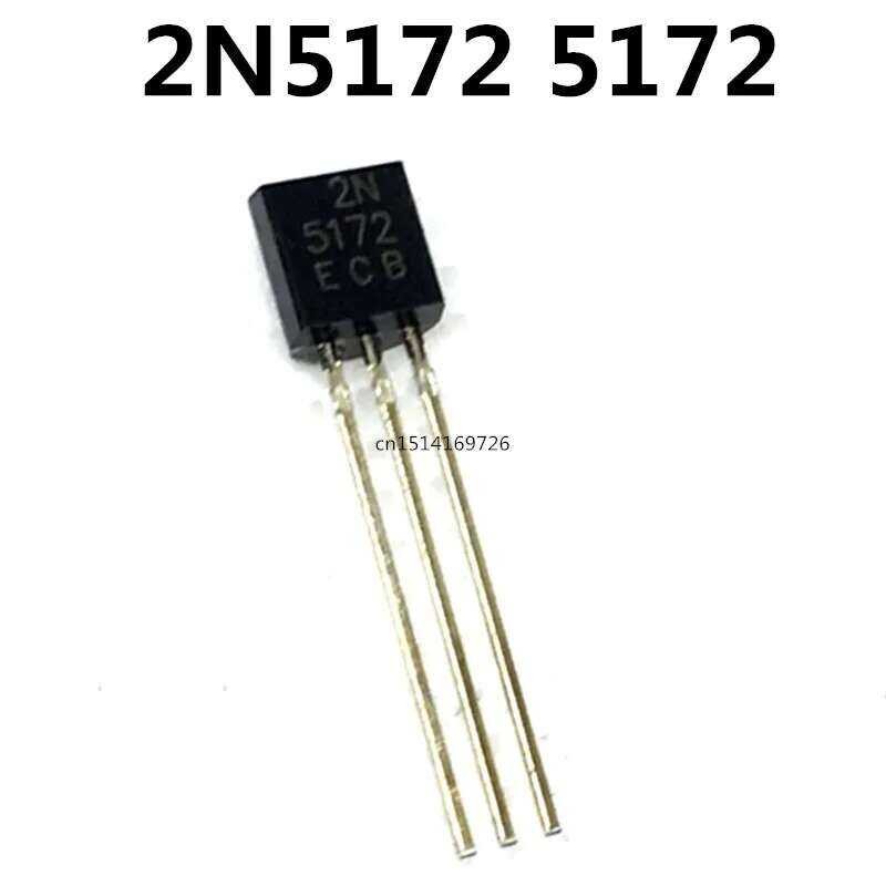 100 ของแท้ ชิ้น / 2N5172 5172 TO-92 25V0.5A /