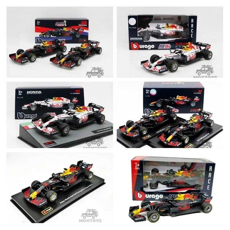 Bburago 1:43 2022 F1 RB Rb18 Rb16 Rb16b Rb20 #11 Perez /33 Max Turkish White Painting Formula Racin