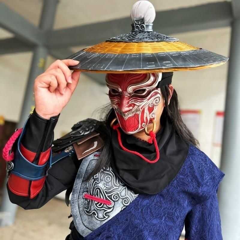 Bad หล่อ Li Nebula หน้ากากเรซิน งานฝีมือ อุปกรณ์ประกอบฉากคอสเพลย์ หมวกสวมใส่