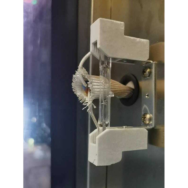 78mm1W150W ผู้ถือโคมไฟทนอุณหภูมิสูงตุ๋นทังสเตนโคมไฟเท้า R7S เซรามิคผู้ถือโคมไฟอุปกรณ์เสริม