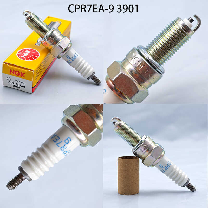Δ 1 X หัวเทียน NGK ดั้งเดิม Cpr6ea-9 Cpr7ea-9 Cpr8ea-9 หัวเทียนรถจั