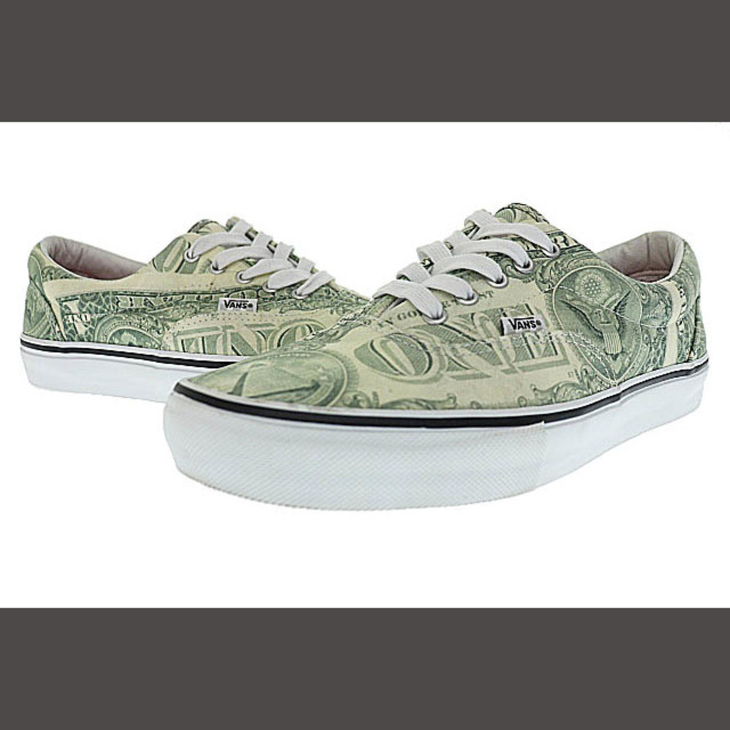 Supreme x Vans 23SS Dollar Era Doluela รองเท้าผ้าใบ Direct from Japan มือสอง
