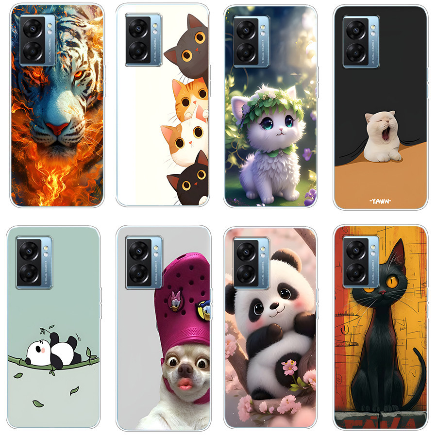 ปลอกสําหรับ oppo A57 4G/A77 4G/A77S Soft Case TPU พิมพ์ฝาครอบโทรศัพท์