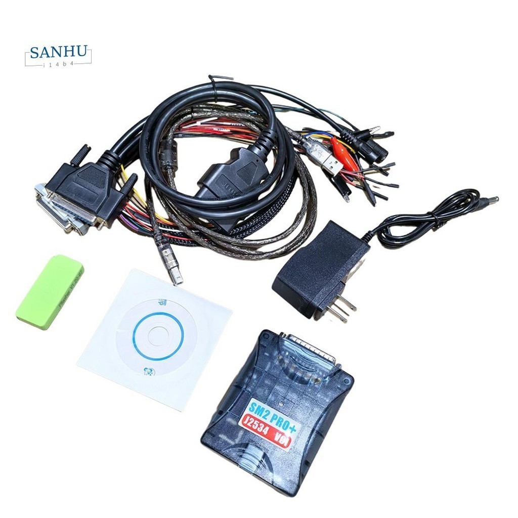 【sanhui14b4 】SM 2 Pro++J2534 Pcmflash SM2 Pro อะไหล่เหมาะสําหรับ VCI Scanmatik 2 Pro ECU Programmer