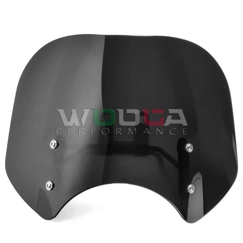 กระจกหน้ารถจักรยานยนต์กระจกหน้ารถ Diver สำหรับ Honda Rebel