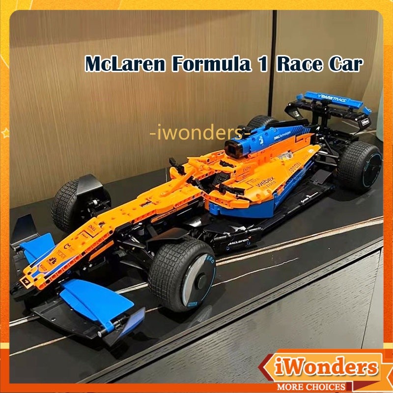 Race Car 42141 McLaren Formula 1 Technic Building Blocks F1 RC Car Boys Big Toys ของขวัญการศึกษา