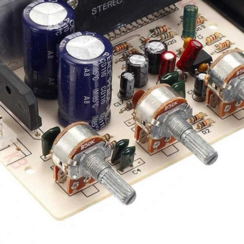 ❤ Dx-0408 STK 50Wx2 Channel Board AC Dual 15V-18V DIY Amplifier