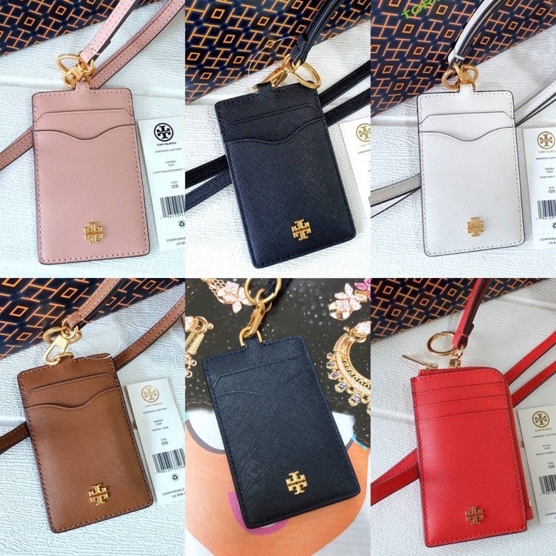 คล้องบัตร 136584 / 84726 Tory Burch Emerson Lanyard 64569 136584 89484