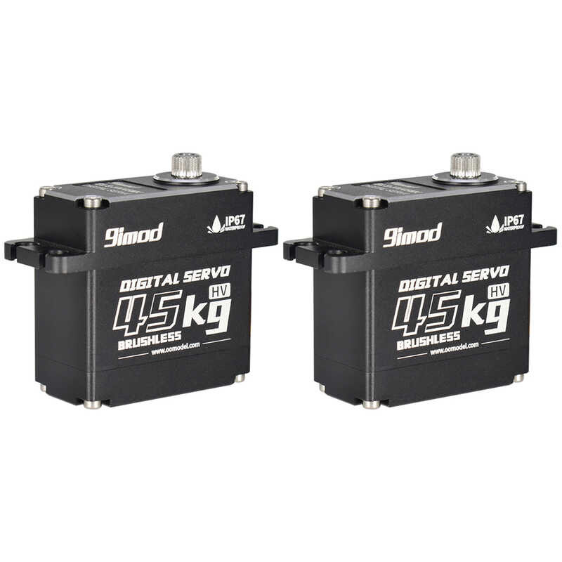 Δ เซอร์โว 9Imod กันน้ำ Brushless Coreless Servo 50Kg 45Kg 35Kg 25Kg 180 องศาอ