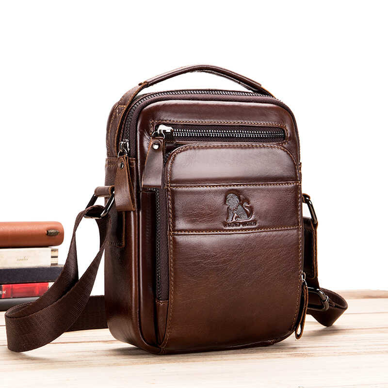 ▩ กระเป๋าสะพายขนาดเล็กของผู้ชาย  พร้อมชั้นบนสุ