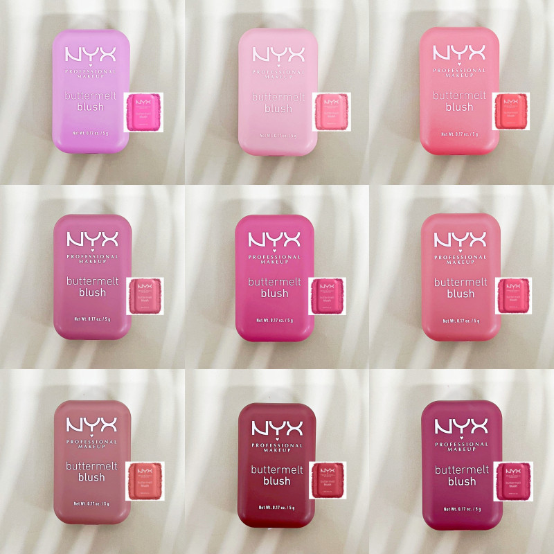 [NYX®] Professional Makeup Buttermelt Blush 5g บลัชออน เนื้อแมตต์ สูตรวีแกน ติดทนนาน