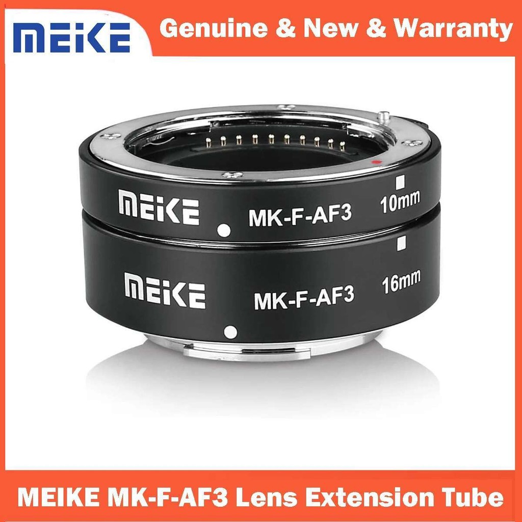 MEIKE MK-F-AF3 Auto Fucus Macro Extension Tube สําหรับกล้อง Fujifilm Mirrorless X-T1 X-T2 X-Pro1 X-P