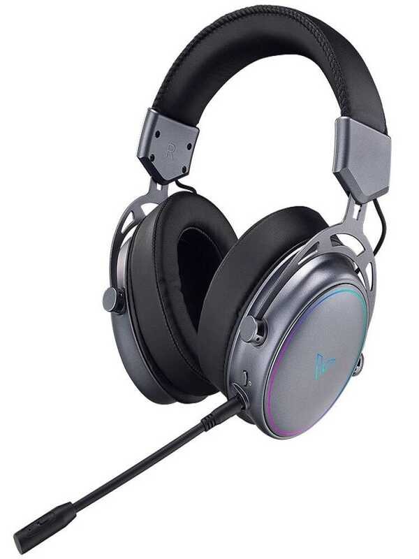Rapoo/Rapoo VH800 ชุดหูฟังสําหรับเล่นเกมสองโหมดบลูทูธไร้สาย RGB ชุดหูฟังสําหรับเล่นเกมคอมพิวเตอร์ไก่