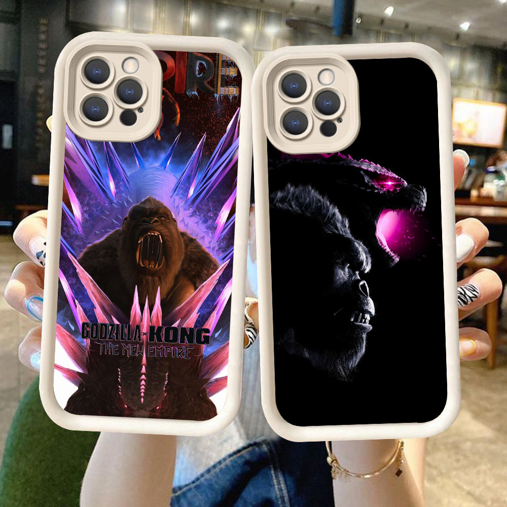 NA-36 Godzilla vs Kong2 เคสกันกระแทกสําหรับ iPhone 14 15 Pro Max