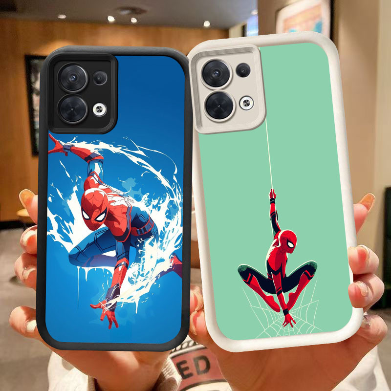 YZ-90Spider-Man Cool Casing สําหรับ OPPO Reno 8 8Z 7Z 7 F21S F21 Pro Lite 5G