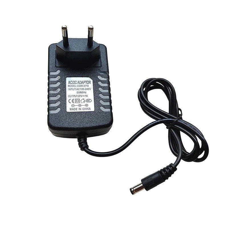 27V 0.5A 1A Power Adapter Charger สําหรับ 22.2V 21.6V Deerma VC20 Pro VC30 VC80S DEM-VC90 PRO VX300 