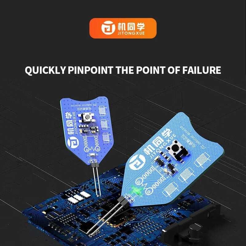 JTX ตัวทดสอบคอยล์เมนบอร์ด CT-1 เครื่องมือตรวจจับตัวเหนี่ยวนำสำหรับซ่อมพีซี การตรวจสอบข้อผิดพลาดด้วยก