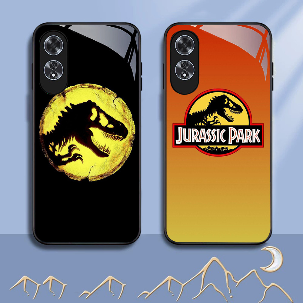 NC-39 J-Jurassic Park Glass สําหรับ OPPO A60 A38 A79 A98 A78 A18 A58 Reno 8T 11F