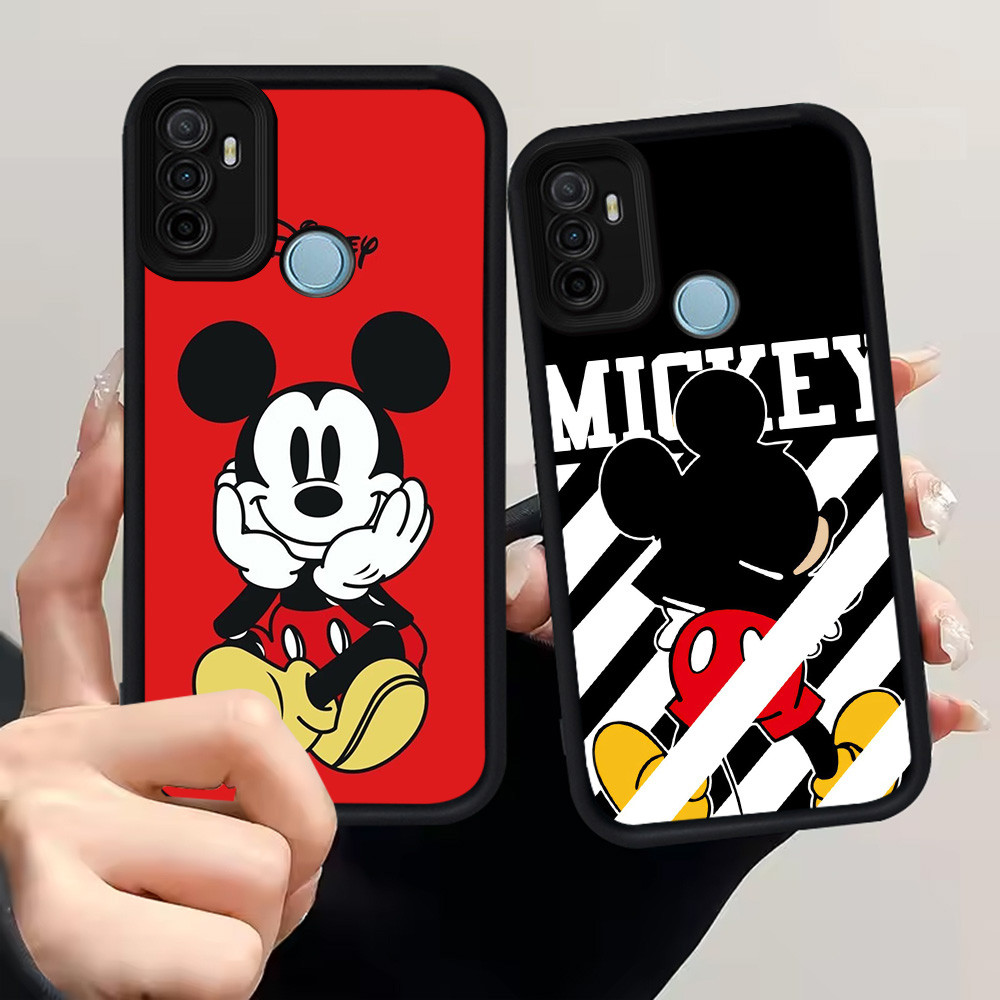 H53 Mickey Mouse Case สําหรับ OPPO Reno 6 A74 5 F19 A95 F19S ค้นหา X3 Lite 5G