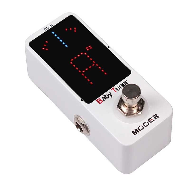 ➧ MOOER Baby กีตาร์เหยียบ Precision Guitar Bass Tuner ข้ามเครื่องดนต
