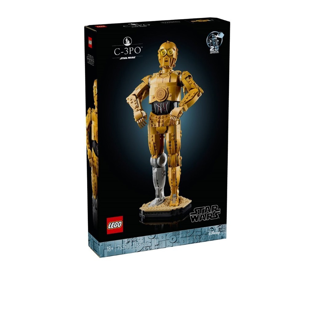 LEGO 75398 ชุดของเล่นตัวต่อ Star Wars C-3PO (1138 ชิ้น)