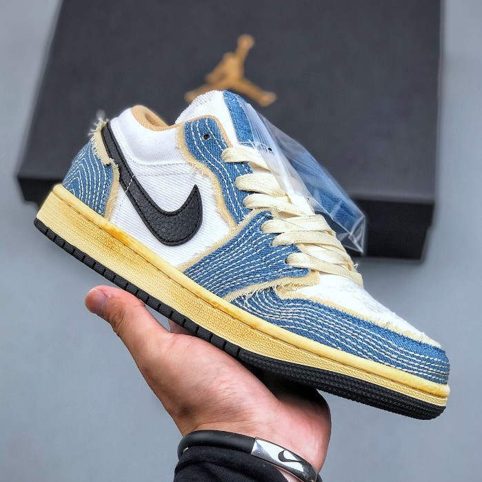 Air jordan 1 low se "sashiko" sashiko air jordan 1 low se "sashiko รออยู่