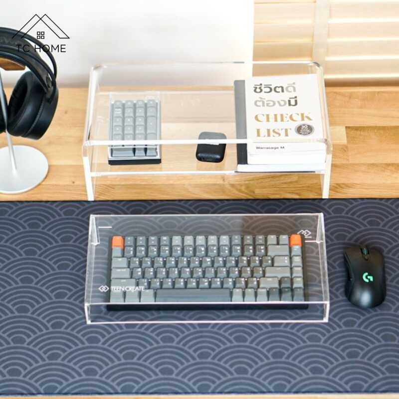 TC HOME ครอบกันฝุ่นคีย์บอร์ด ฝาครอบคีย์บอร์ดกันฝุ่นอะค