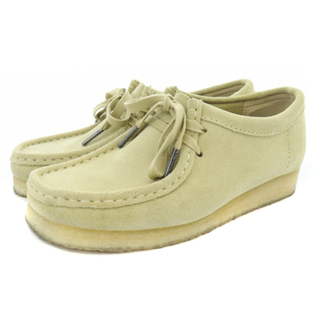 รองเท้า Clarks Originals Uk4 23Cm สีเบจส่งตรงจากญี่ปุ่น มือสอง
