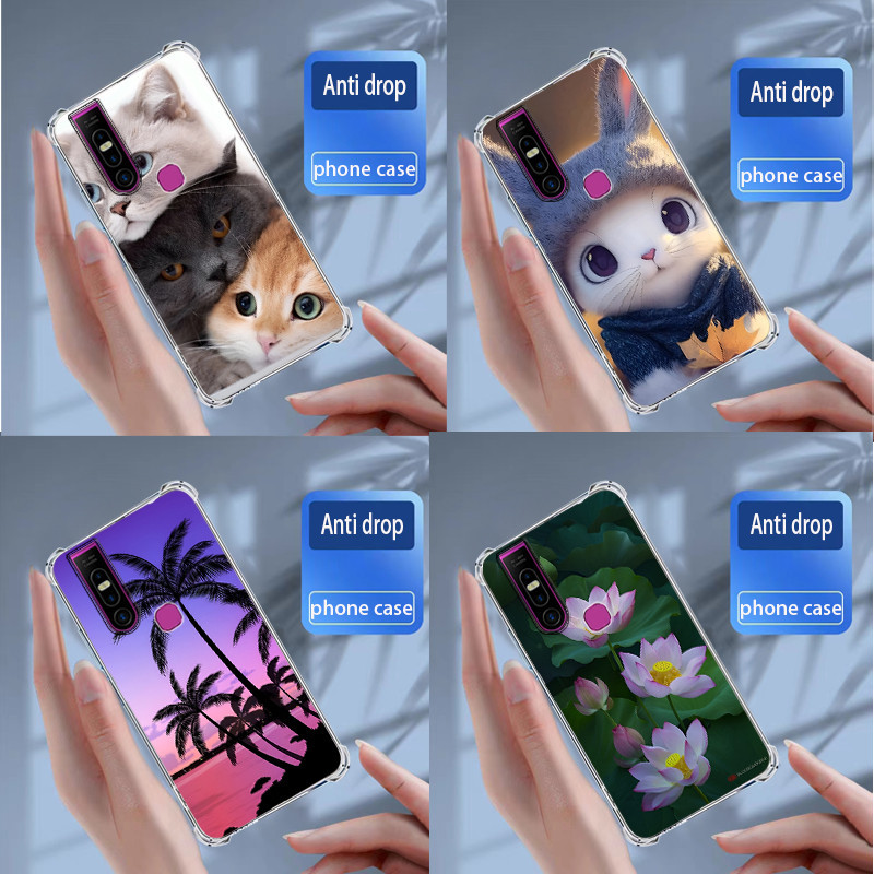 เคสสําหรับ infinix S5 pro/X660/X660C ซิลิโคนอ่อนนุ่ม TPU ปลอกเคสโทรศัพท์ฝาครอบ