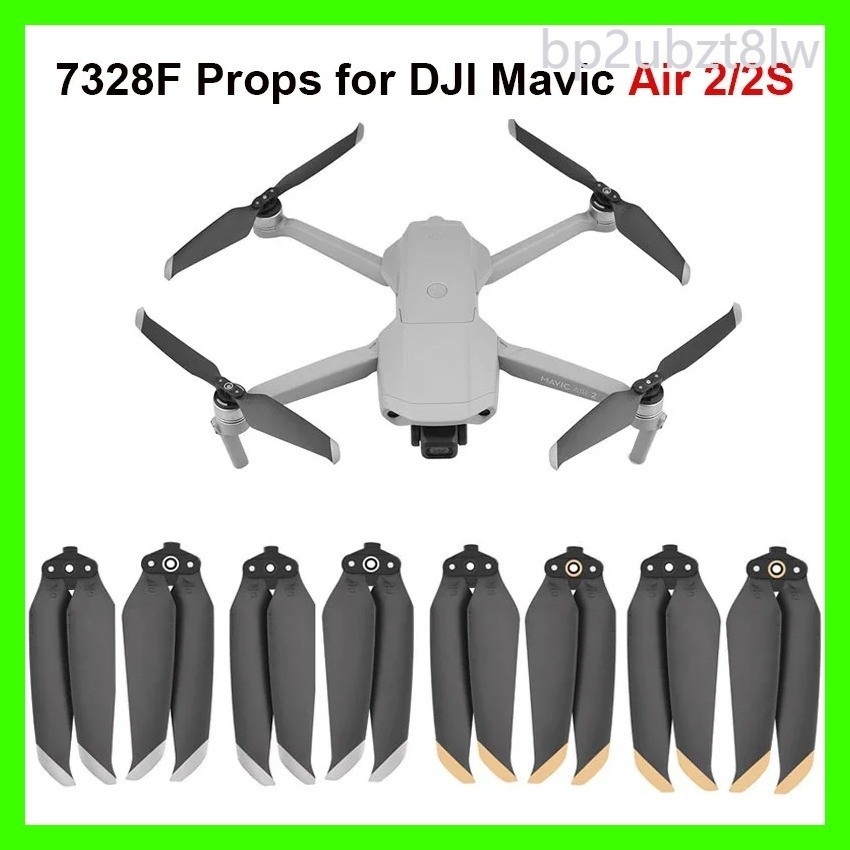 7238F ใบพัดสำหรับ DJI Mavic Air 2/2S Drone Low Noise Props Blade Wing พัดลมสำหรับ DJI Mavic air 2S/