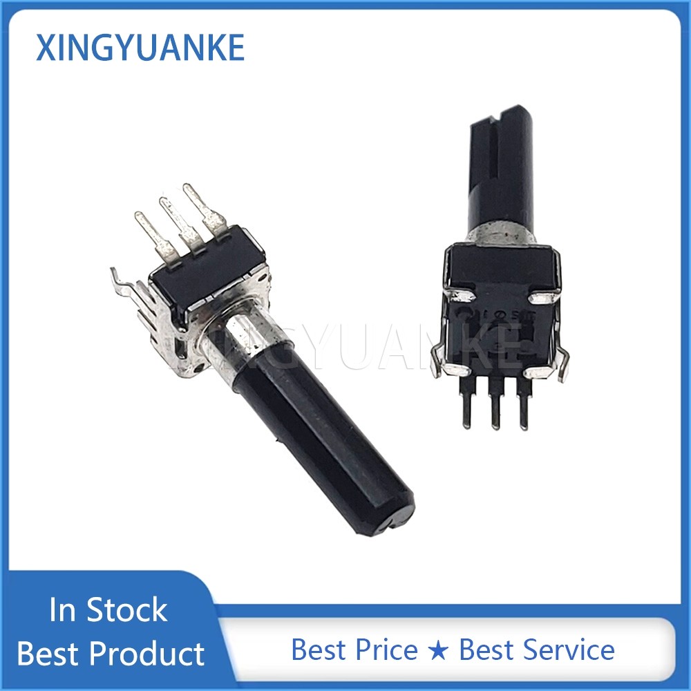 5 ชิ้น/ล็อตโรตารี Potentiometer แนวตั้งเดี่ยวประเภท 09 3-Pin A20K A203y ปริมาณ Potentiometer ความยาว