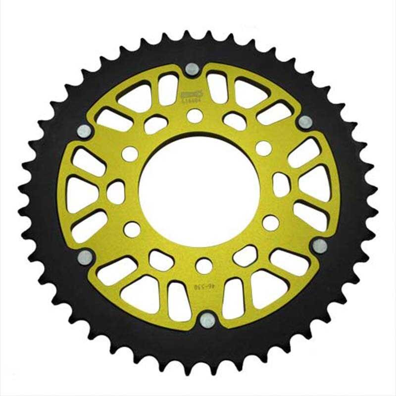 ▩ 525 โซ่ 45T 48T รถจักรยานยนต์เฟืองหลังซูซูกิ Gsx400 1994 Gsf650