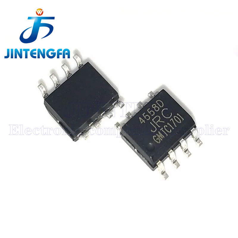 20PCS JRC4558D 4558D JRC SOP-8 Dual Operational Amplifier Chip ยี่ห้อใหม่แท้